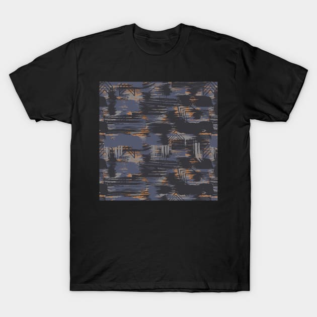 Camouflage pattern. Grunge military background T-Shirt by ilhnklv